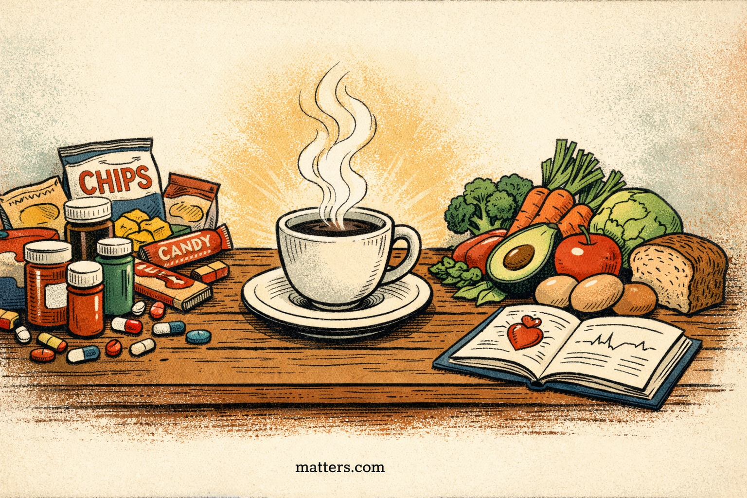 Coffee · Matters.com — What coffee means for your brain and mornings