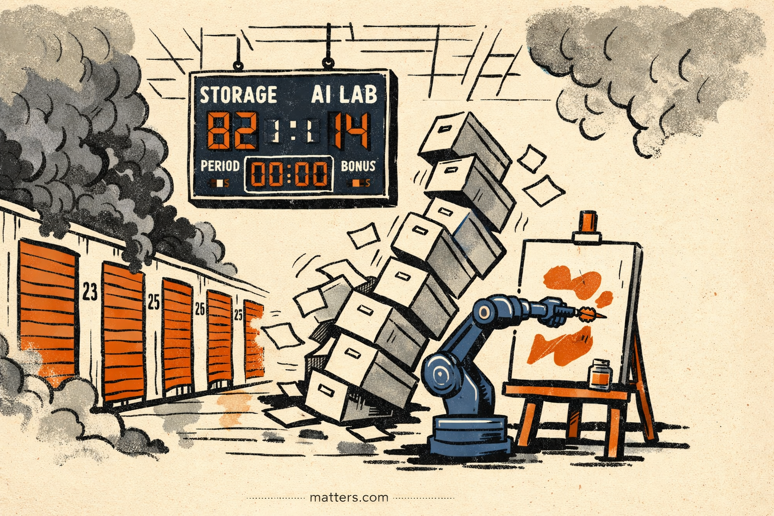 LA warehouse inferno, AI roils games & music, NASCAR lands in SD