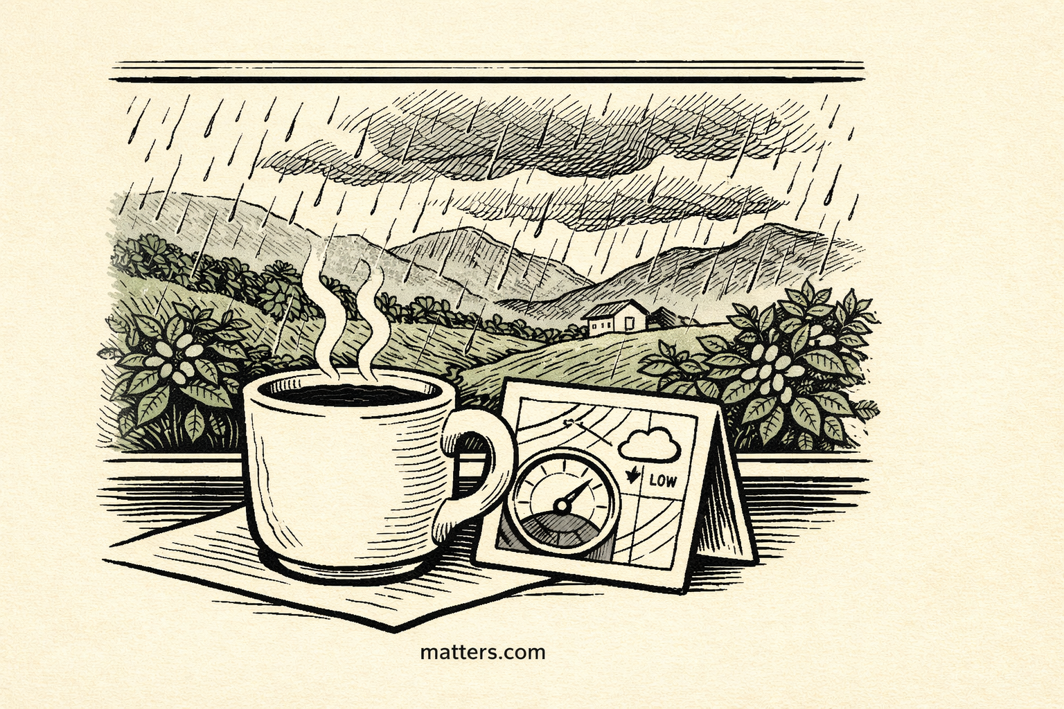 Daily Drip — Brazil rains push coffee prices up — your next bag may cost more