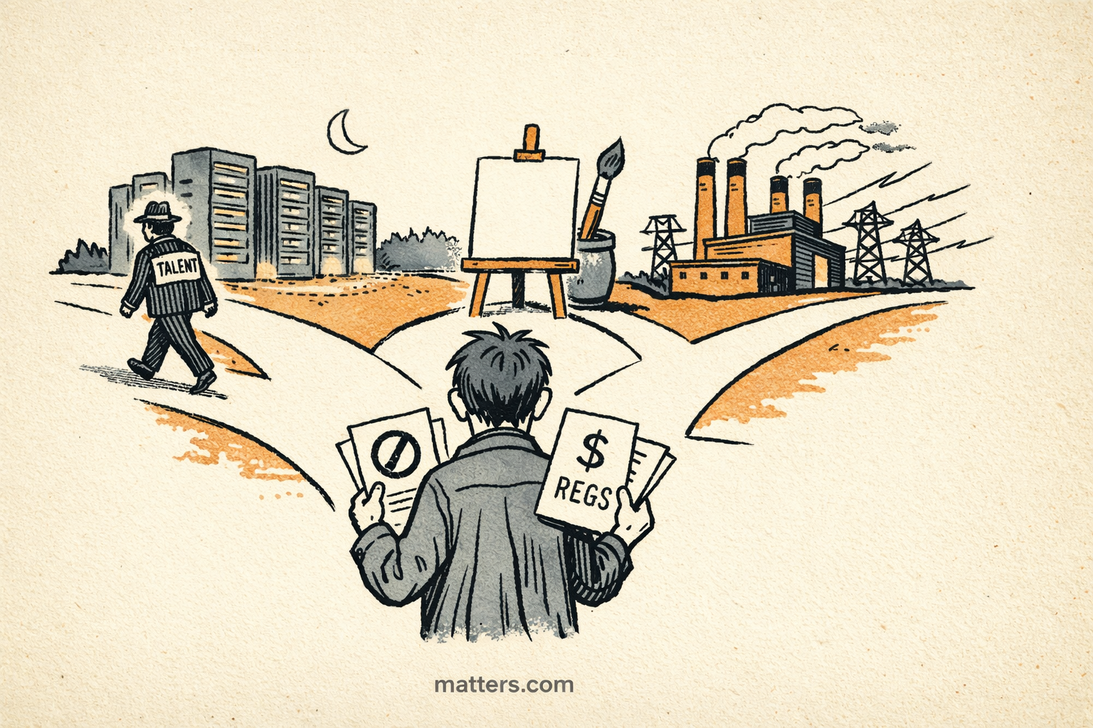 AI talent wars, artist fights, and a power surge reshaping work