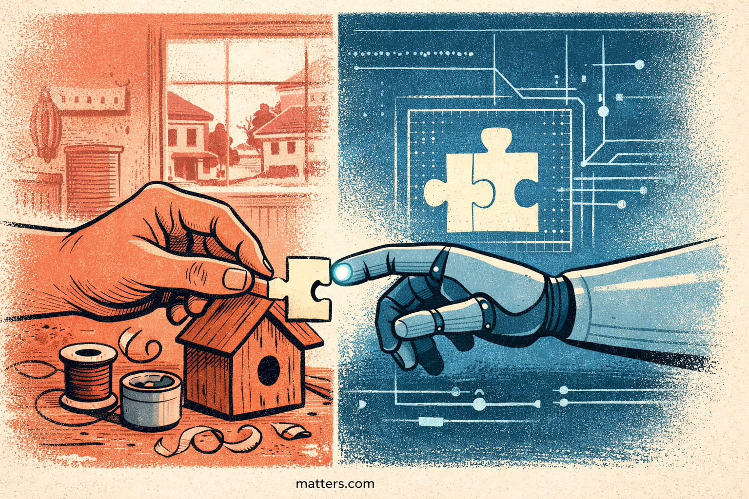 Authenticity vs automation: handmade, AI, and brand moves