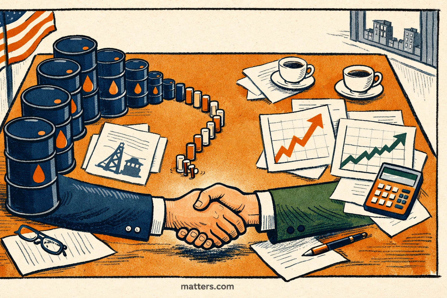 A US–Iran breakthrough, a White House UFC, and markets rejoicing