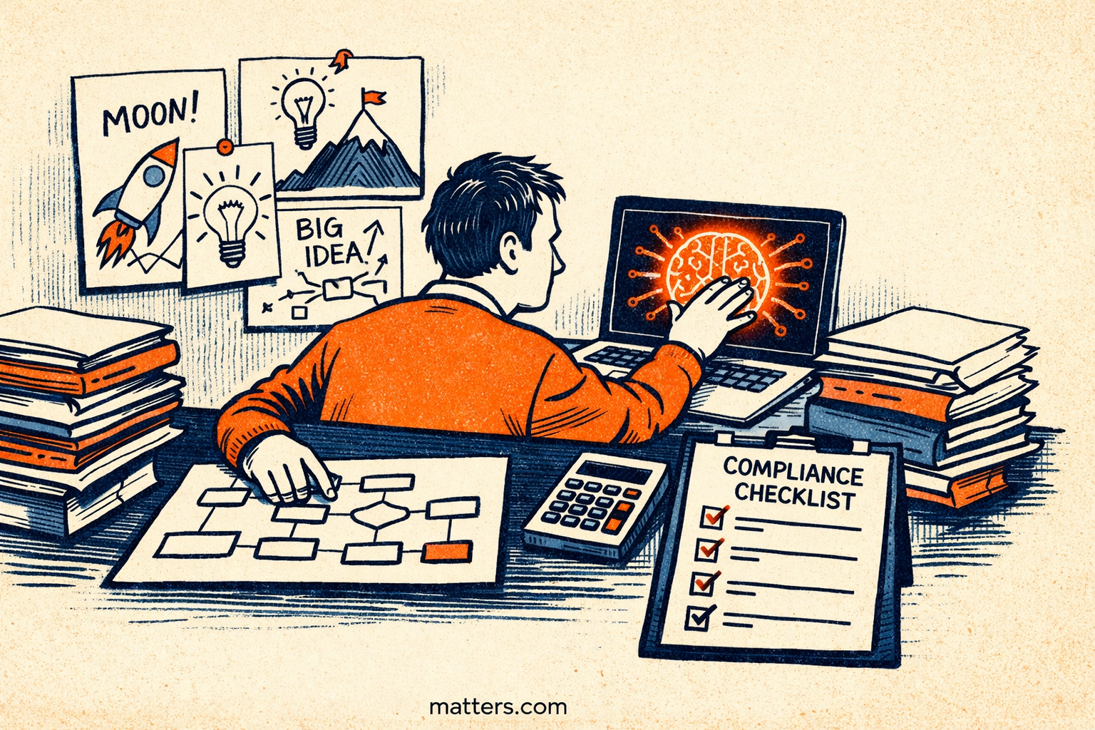 Why risk beats vision — and marketing's new regulation headaches