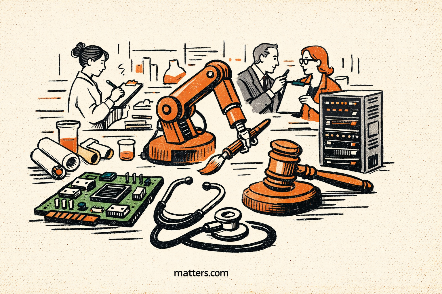 How AI is remaking work, schools, music — and everything in between