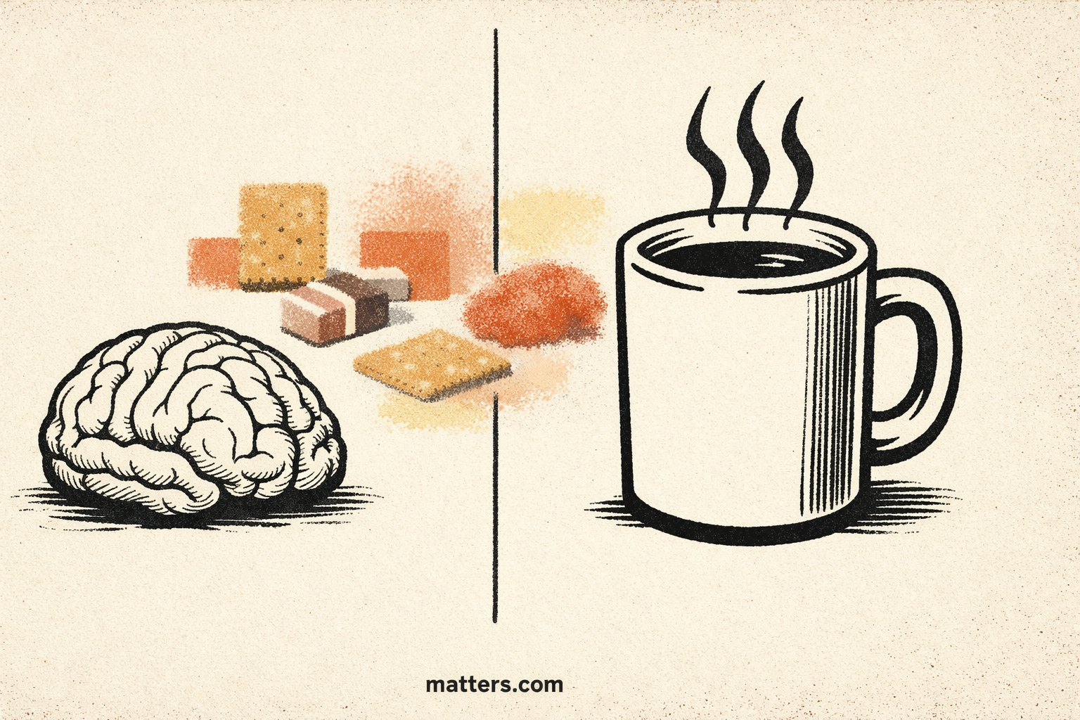 Coffee · Matters.com — Why some foods may shrink your brain