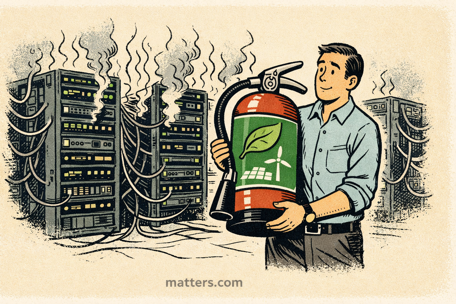 AI's energy problem — and the green fixes rolling out
