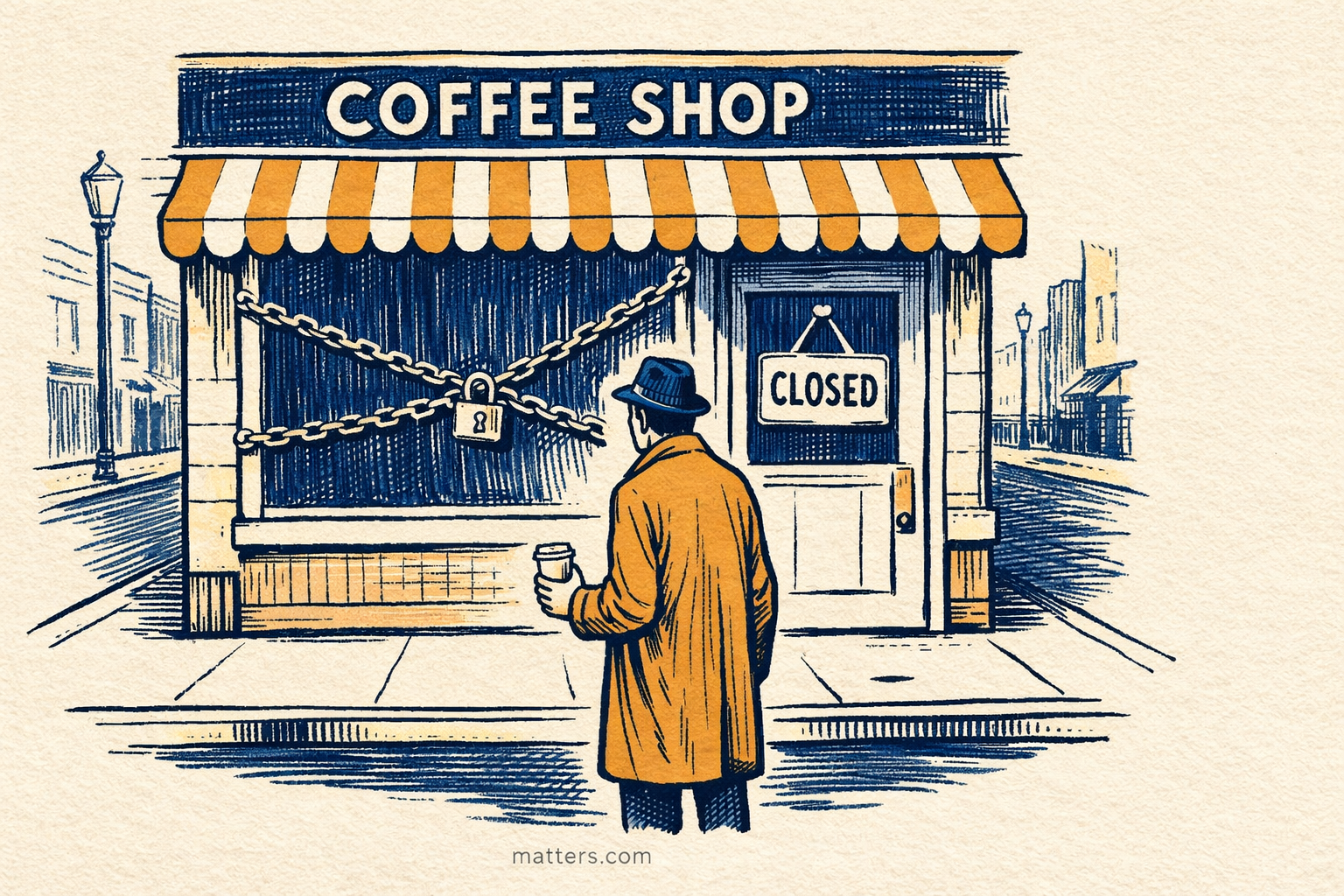 Coffee · Matters.com — When your corner store goes bye-bye
