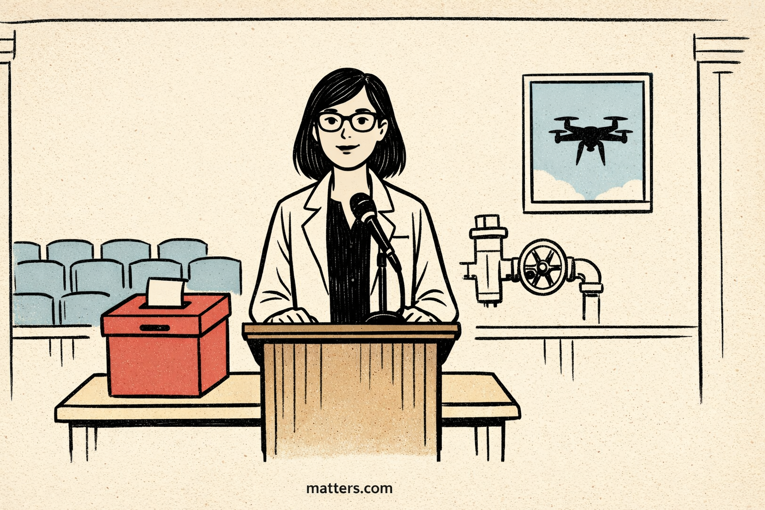 Experts run for office, drone missiles, and local security strains
