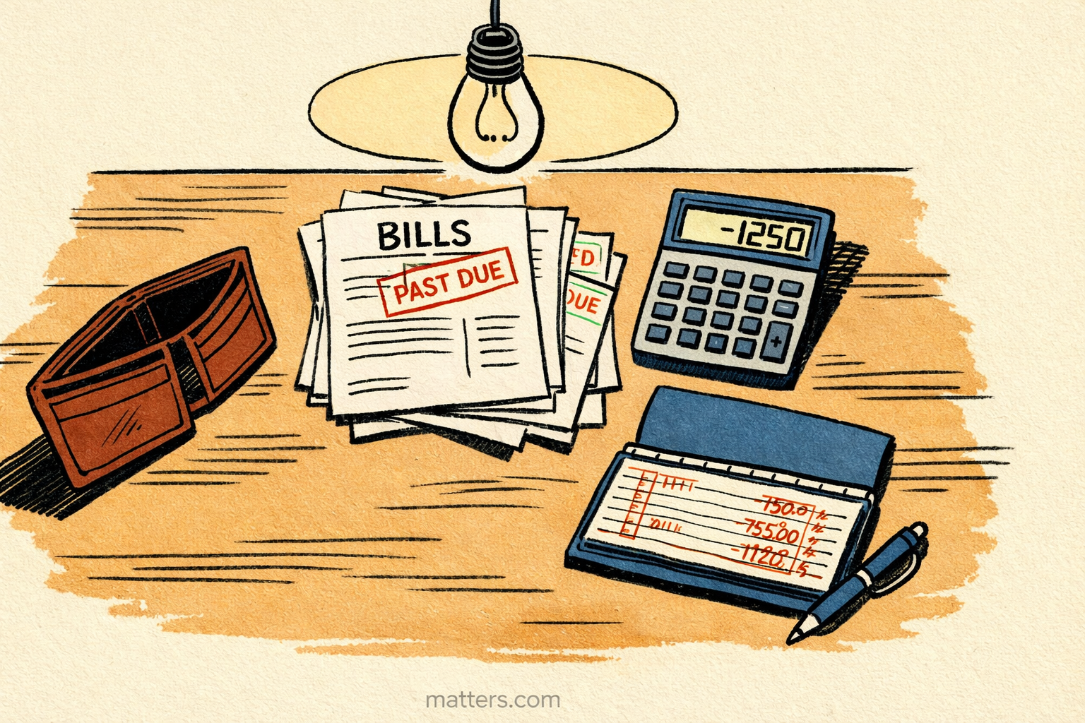 Money · Matters.com — More Americans spending more than they earn