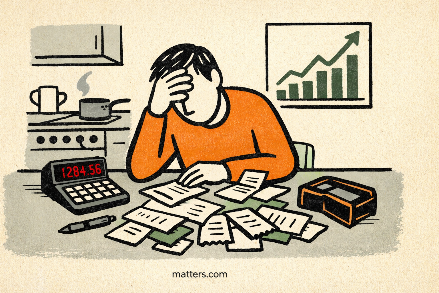 Money · Matters.com — More Americans are spending more than they earn