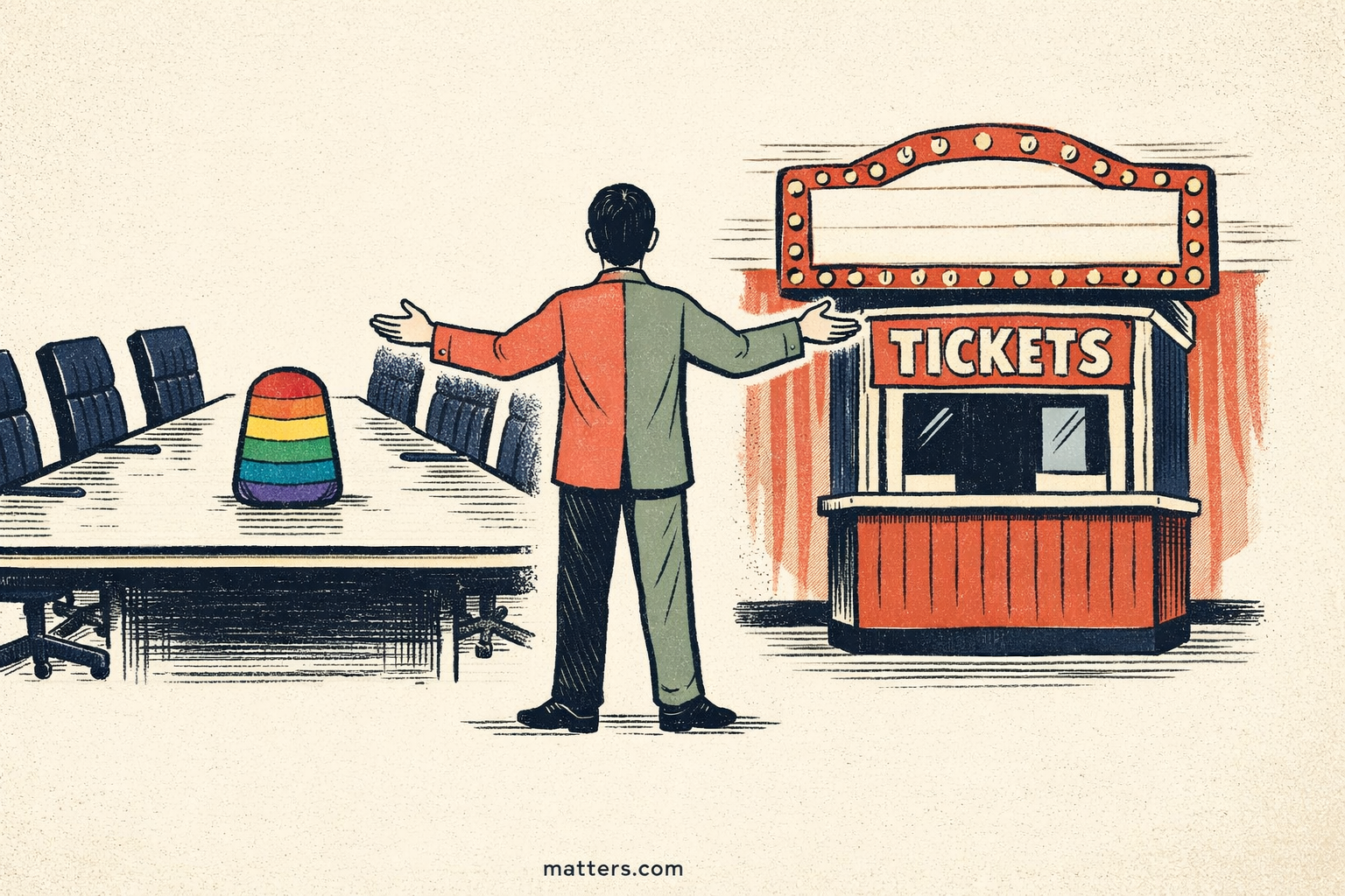 Corporate pride fights, gender-care legal storms, and AI-made UFOs