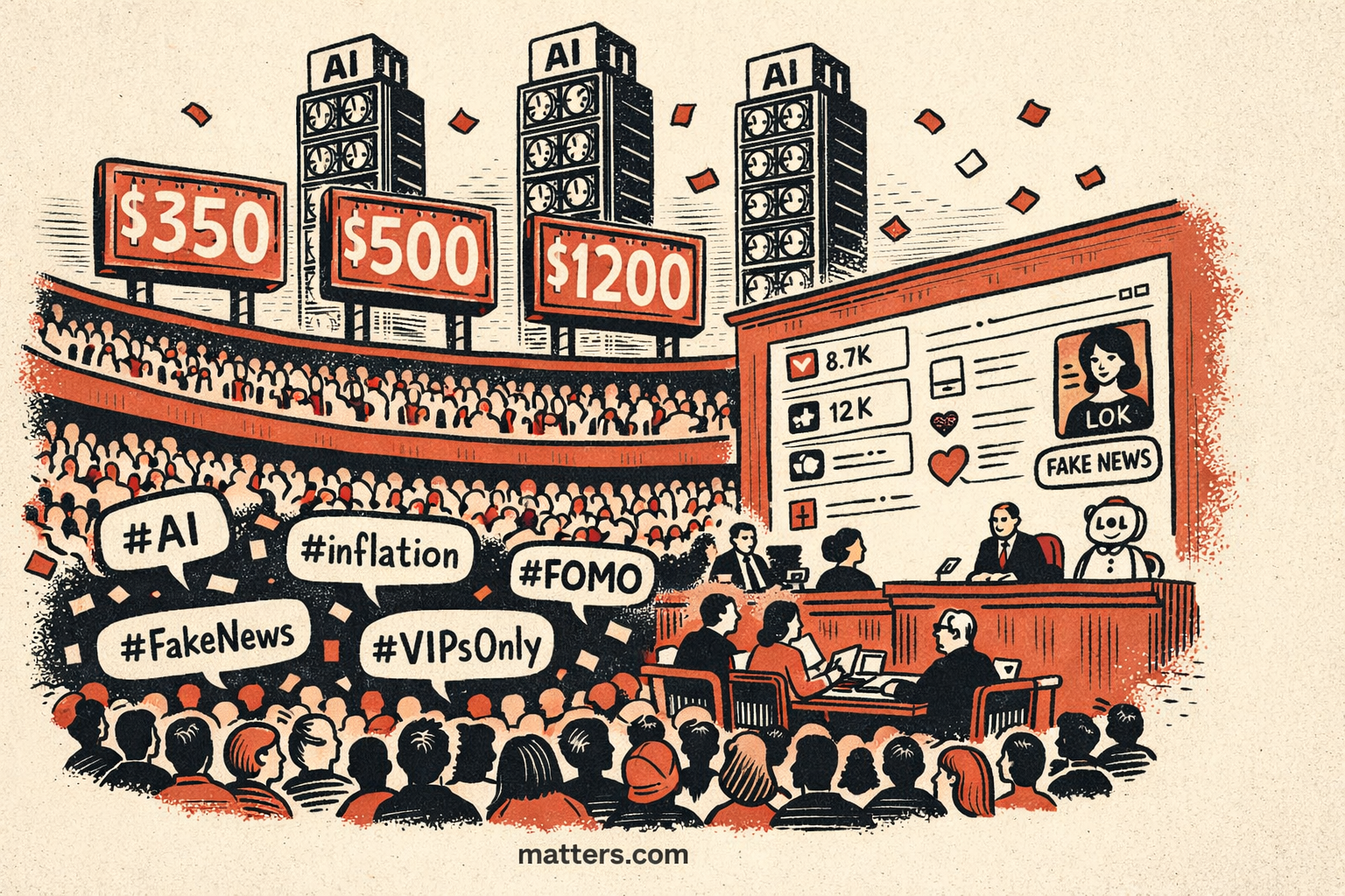 From Madison Square Garden to AI data-center droughts — big stakes, bigger tickets