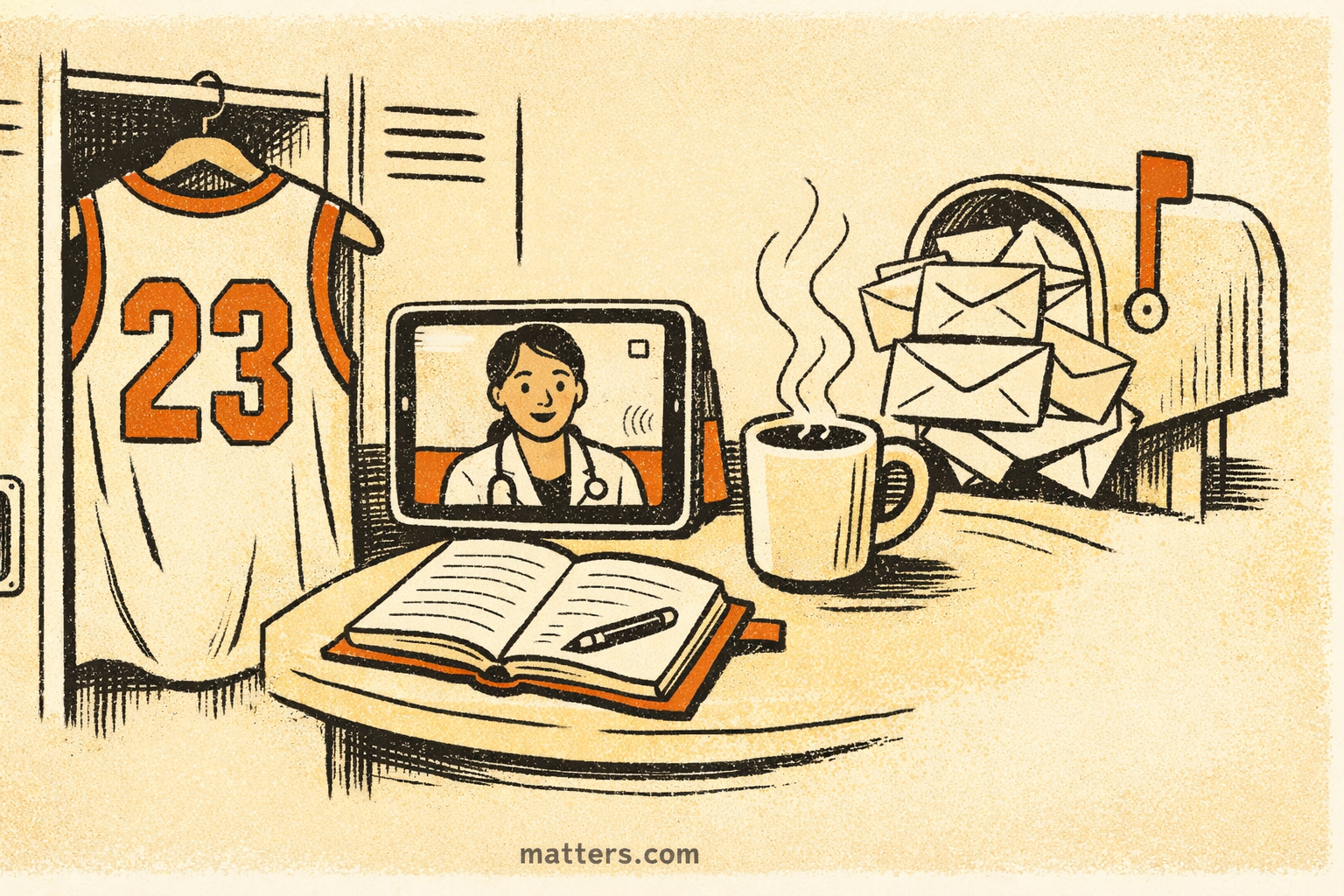 From NIL fights to telehealth pills: safety, access, and small joys