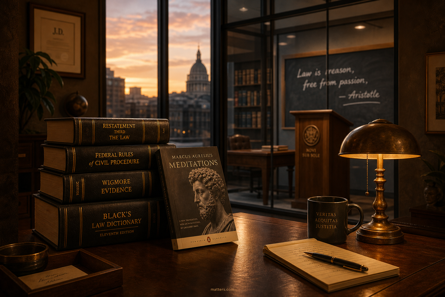 Stoicism, Law, and Living a Balanced Life — Speed Round with Matthew Campobasso, Chief Legal Officer & Adjunct Professor