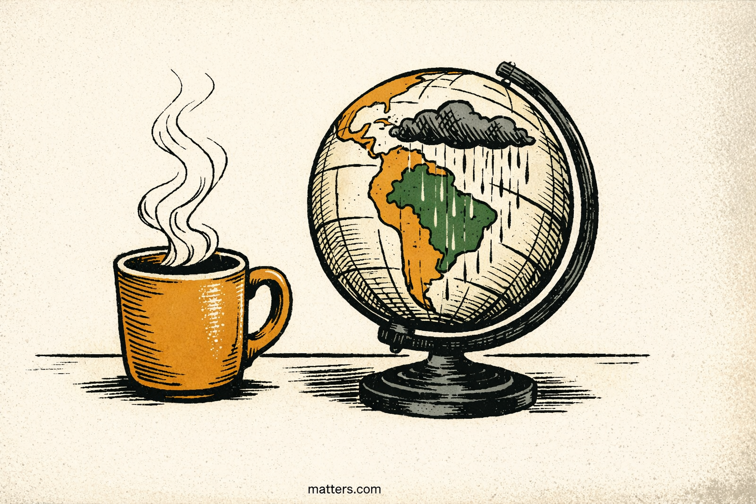 Daily Drip — Brazil rain tightens supply — coffee prices jump