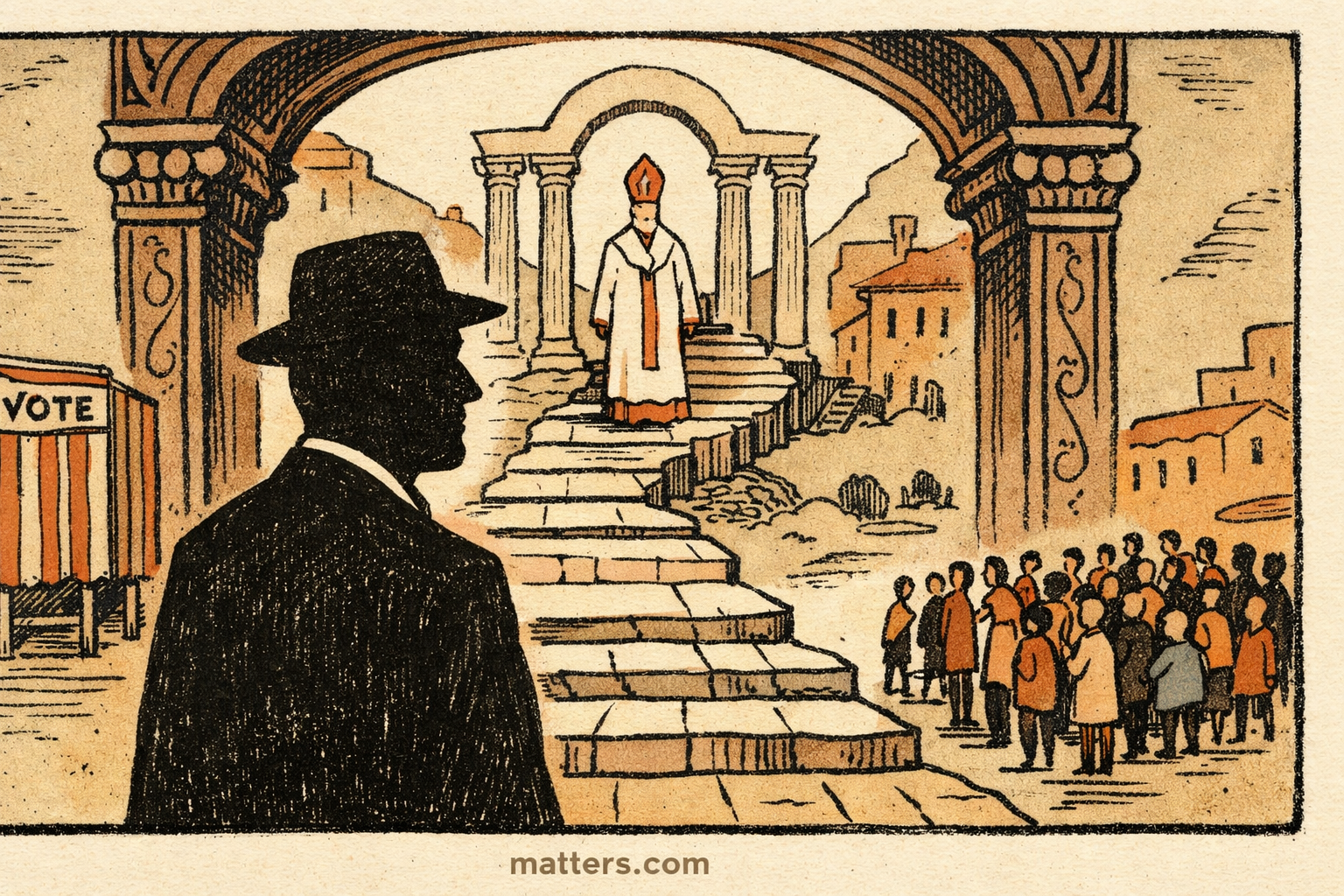 When faith shows up in public life — pope praise, pilgrimages, resilience