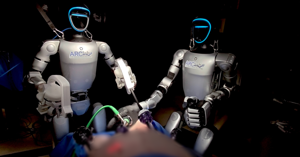 Personal Digest: Humanoid Robot Performs Live Surgeries